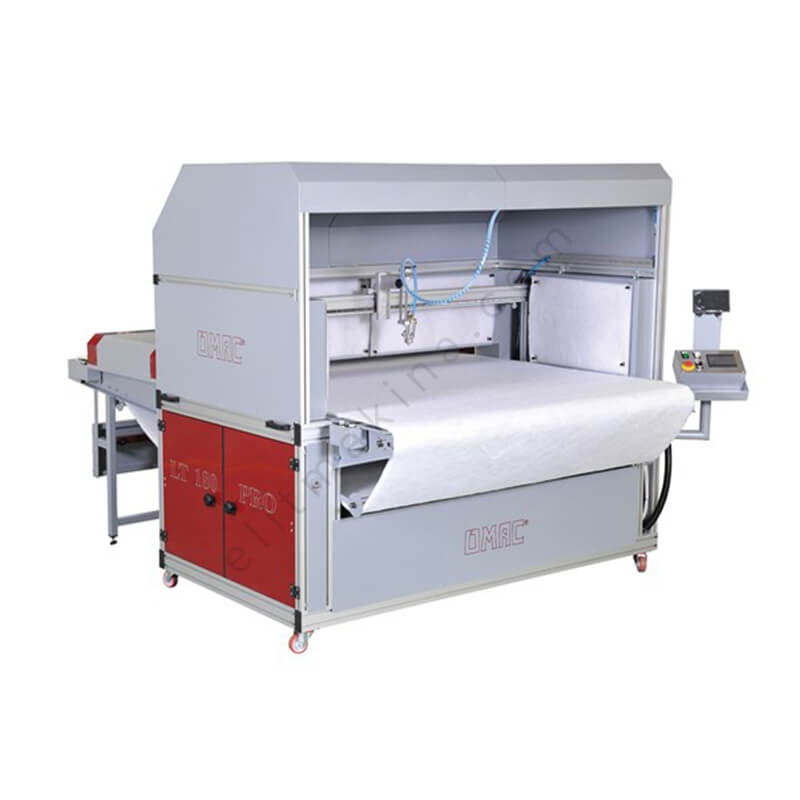  Omac LT 180 Automatic Spray Glueing Machine for Leathergoods