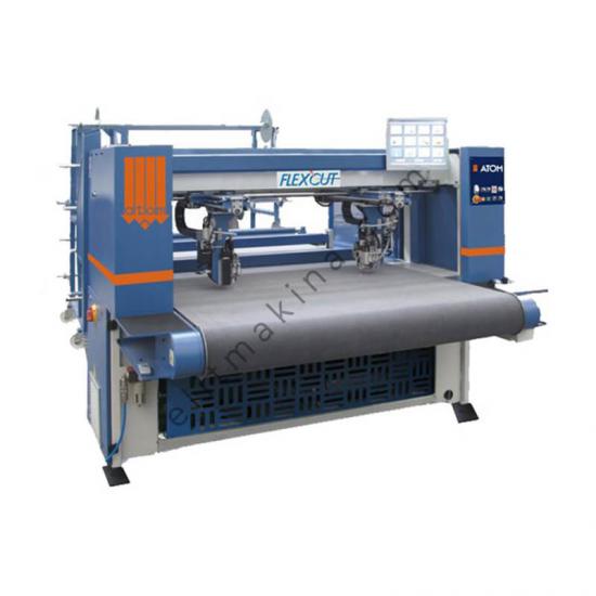 Atom FlashCut Roll 2H 1660 Computerized Knife Cutting Machine for Multy Layer Synthetic Leather