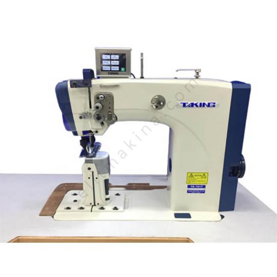 Taking Tk-792-T Double Needle Automatic Machine for Shoe and Leather